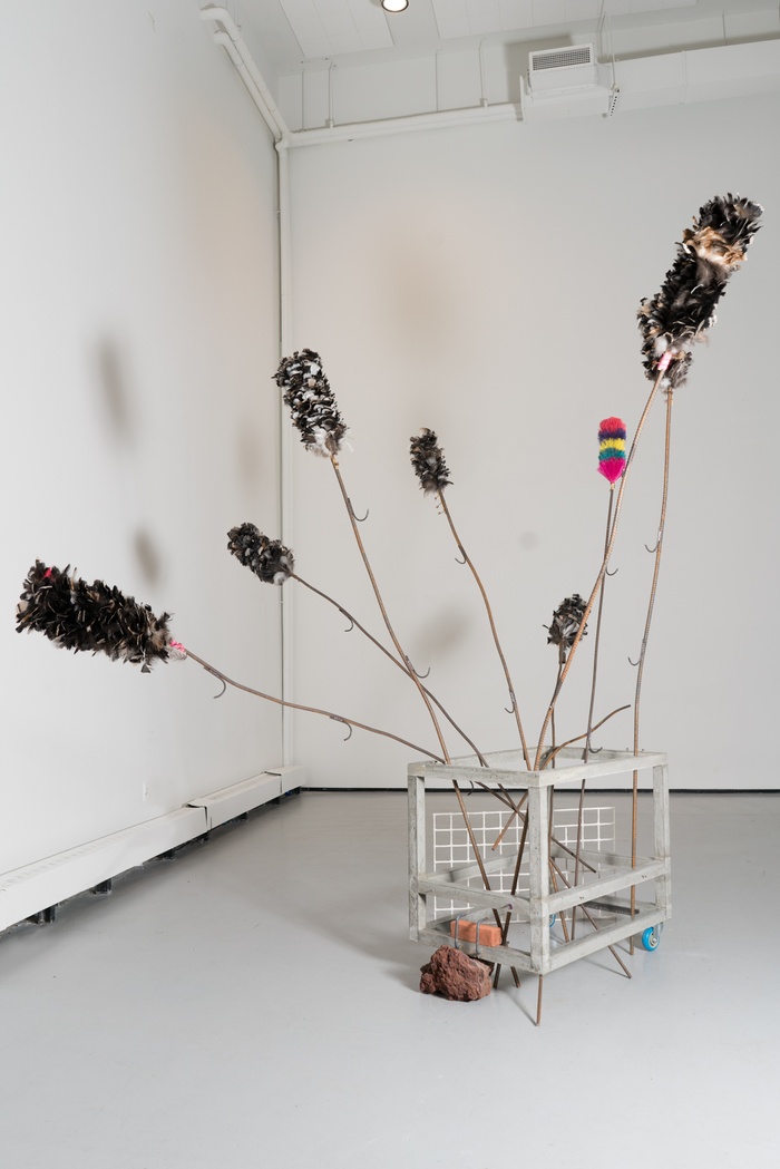 Installation image of Ripe at Dawn Part 1: Sculpture MFA Thesis Show Group 1