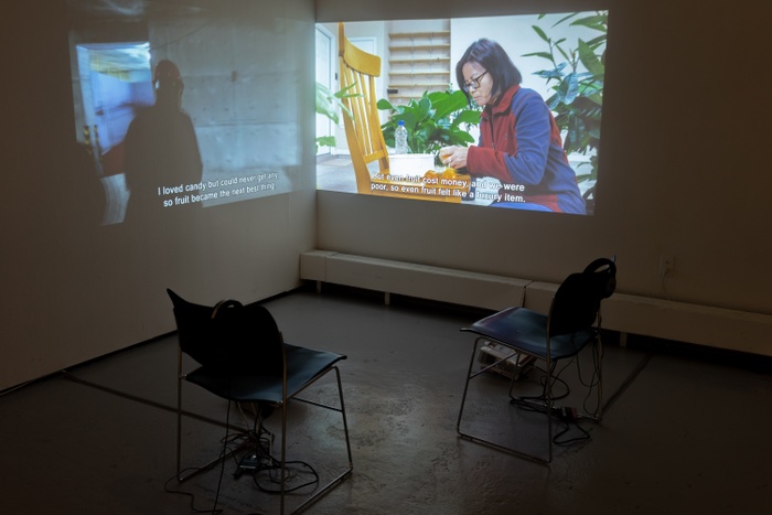 Installation image of Today a Reader: Graphic Design MFA Thesis Show