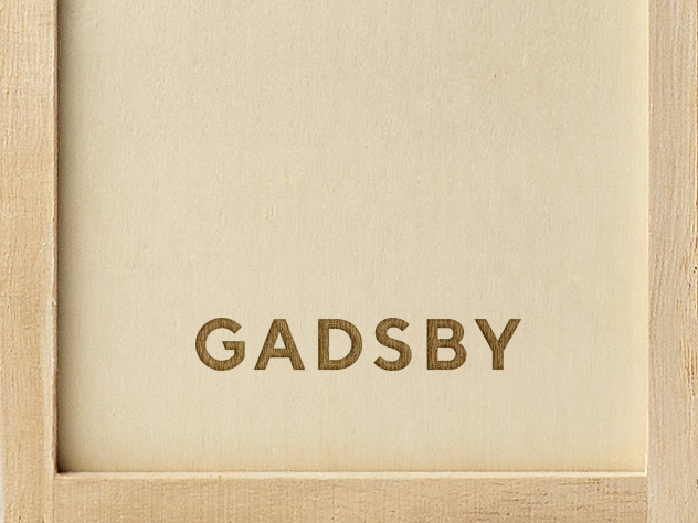 Gadsby Engraved Bottle Box