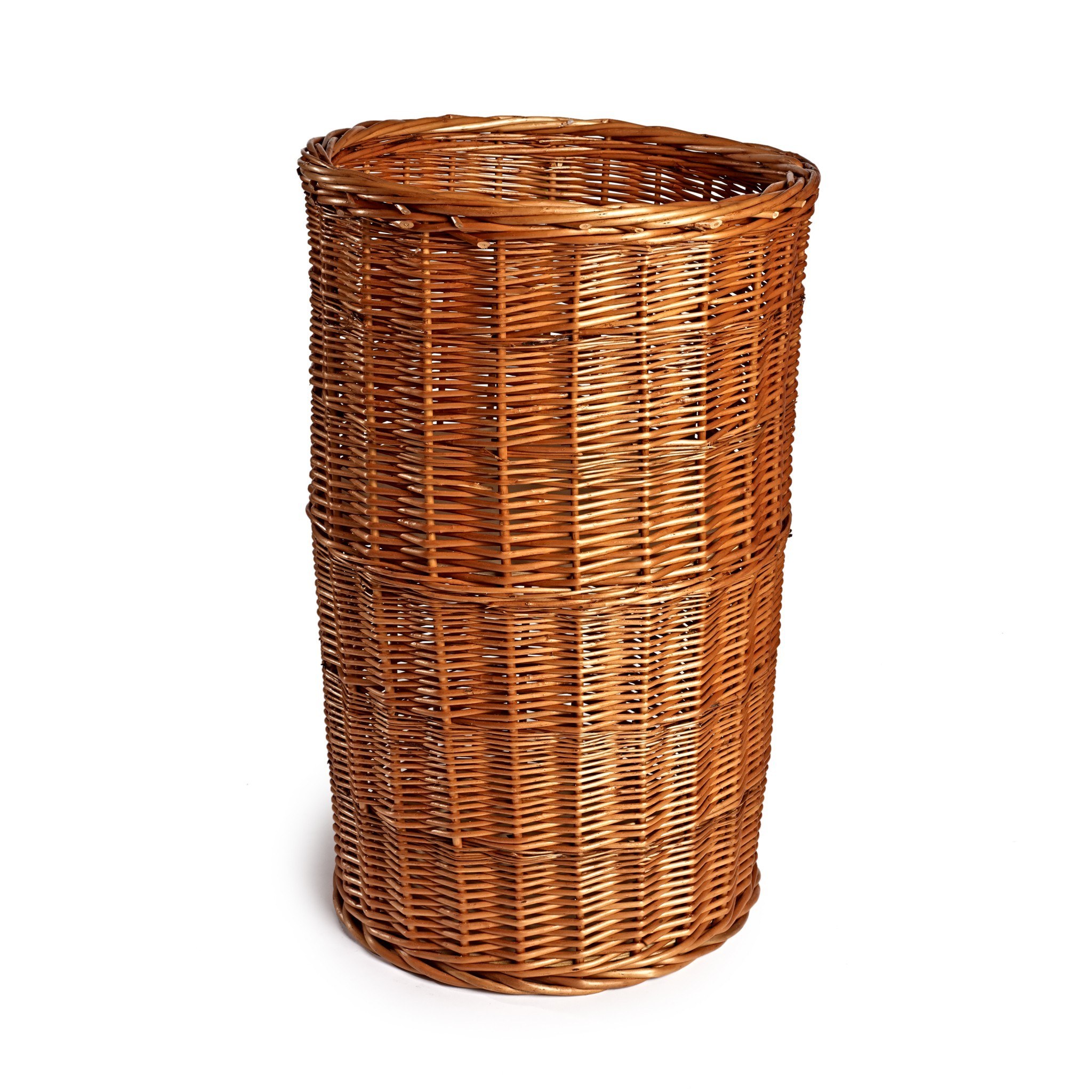 Round Display Basket with False Base