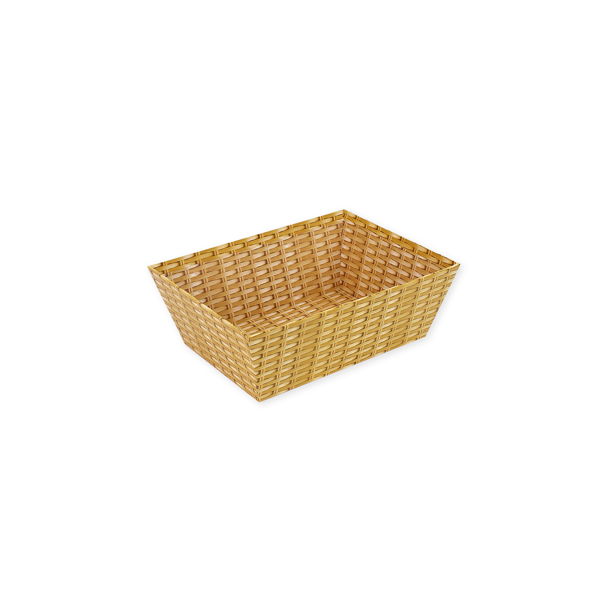 Small Card Tray - Wicker Print