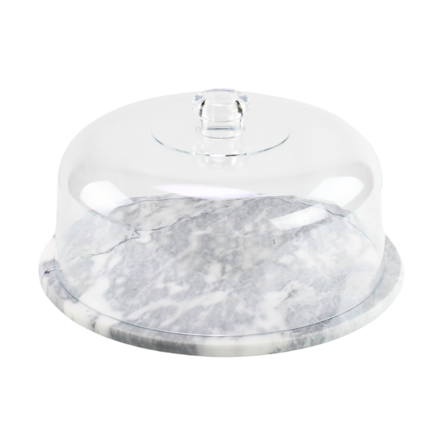 Large Round Marble Board & Lid