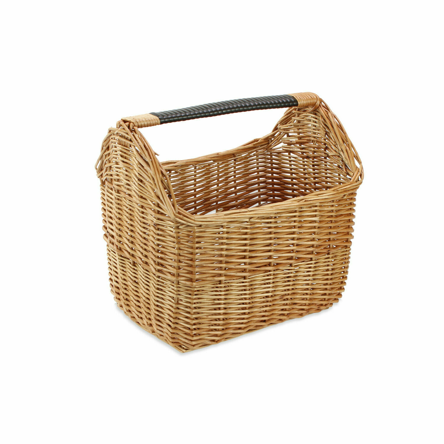 Small Wicker Basket with Handle