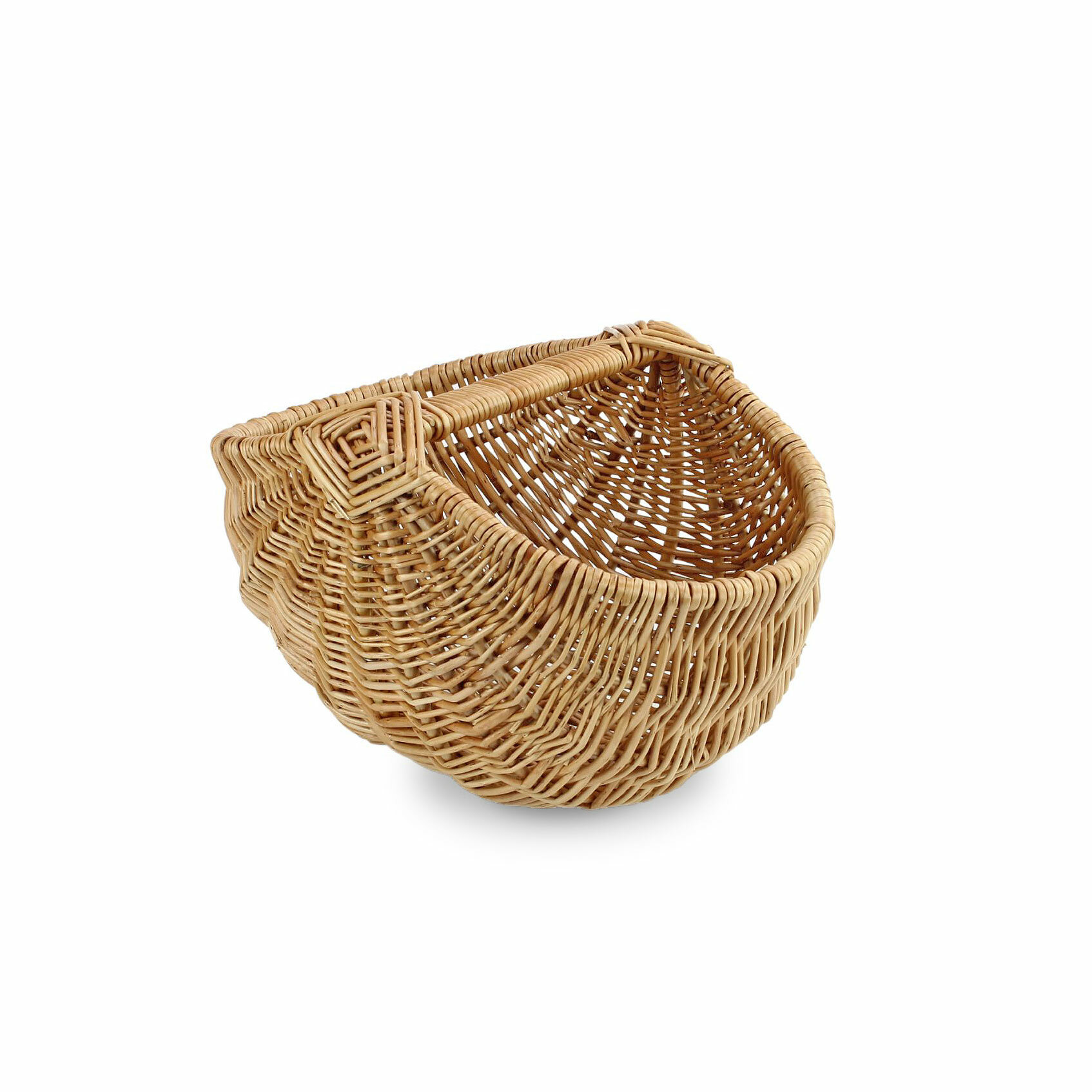 Small Rounded Wicker Trug