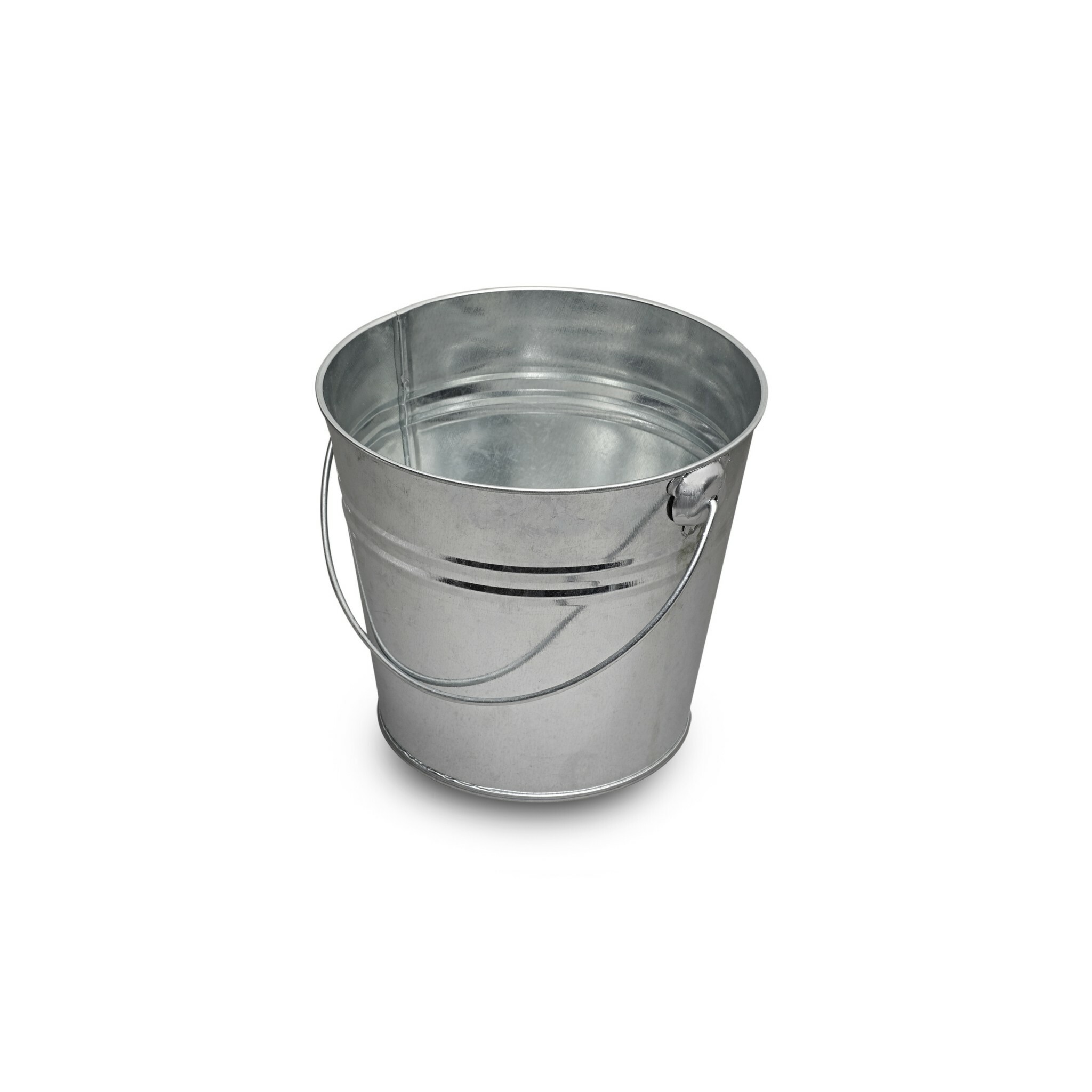 Medium Metal Bucket - Galvanised