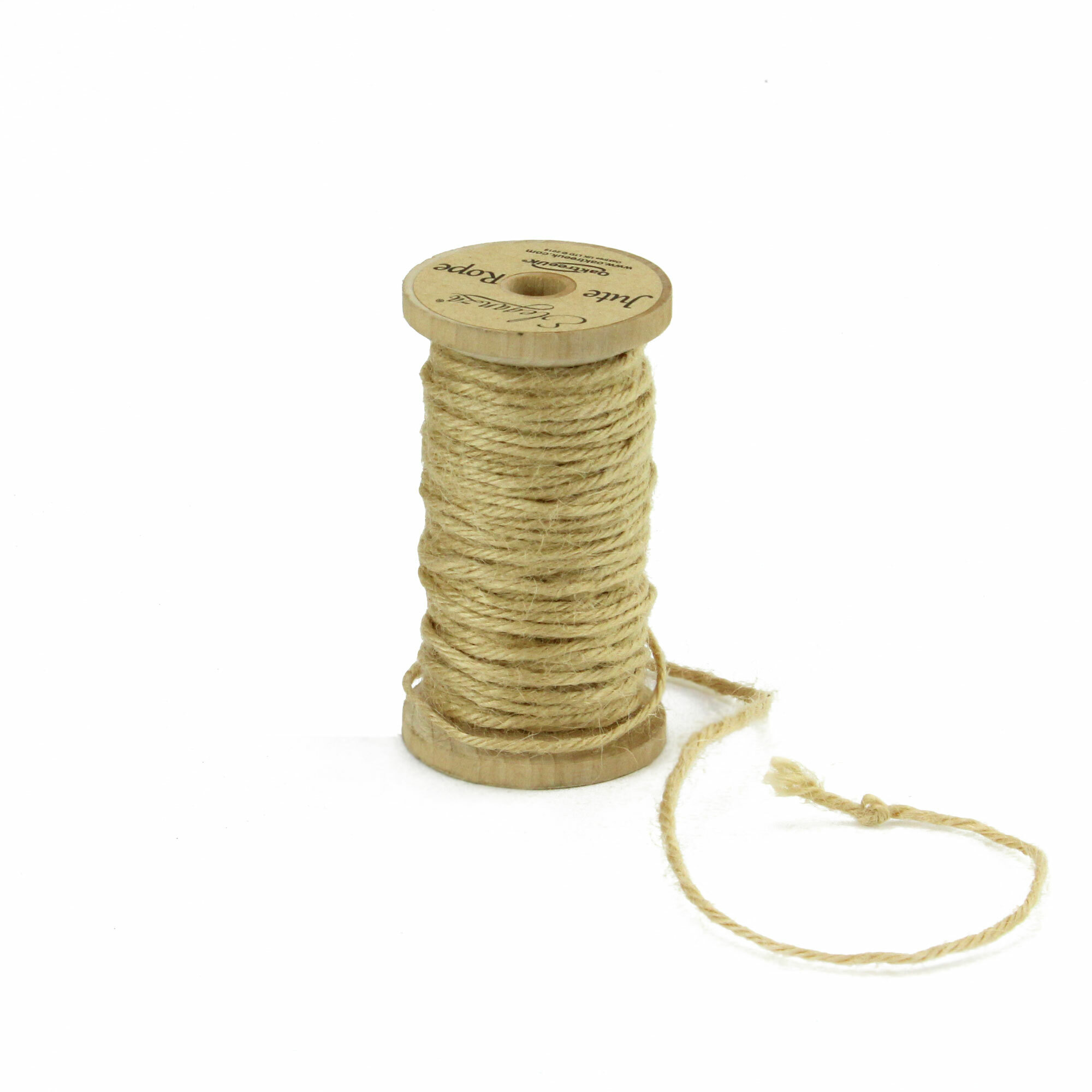 Jute Rope on Wooden Spool - 15m