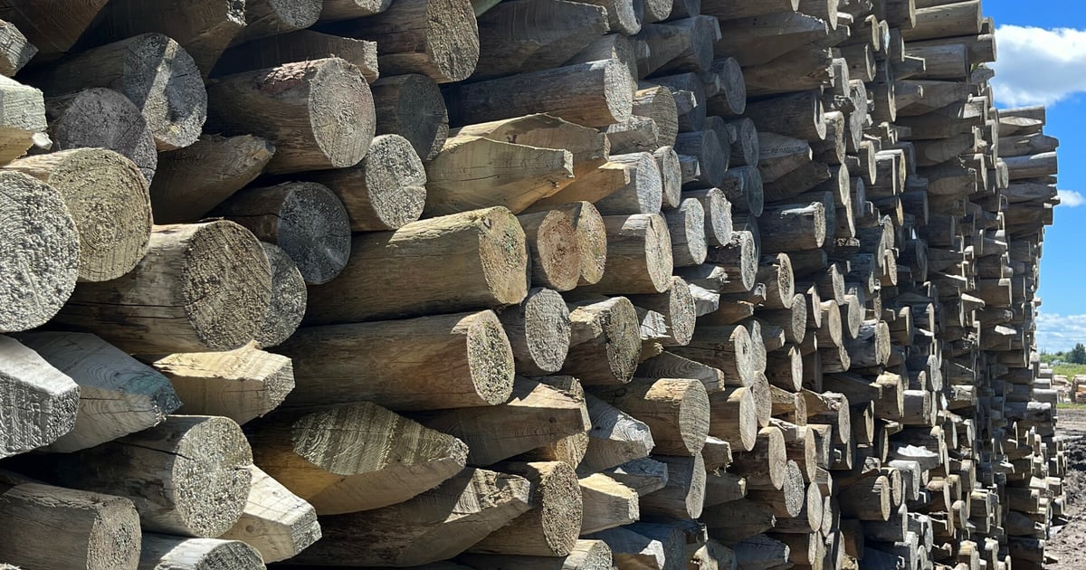 Round Wood Posts - Bell Lumber & Pole