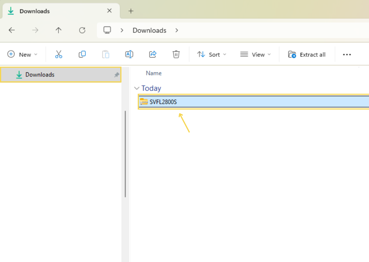Downloaded STEP File in Downloads Folder
