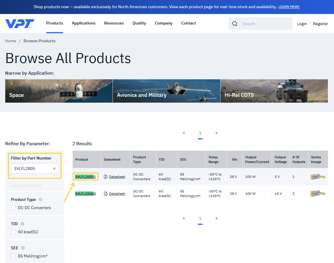 Searching for a Product