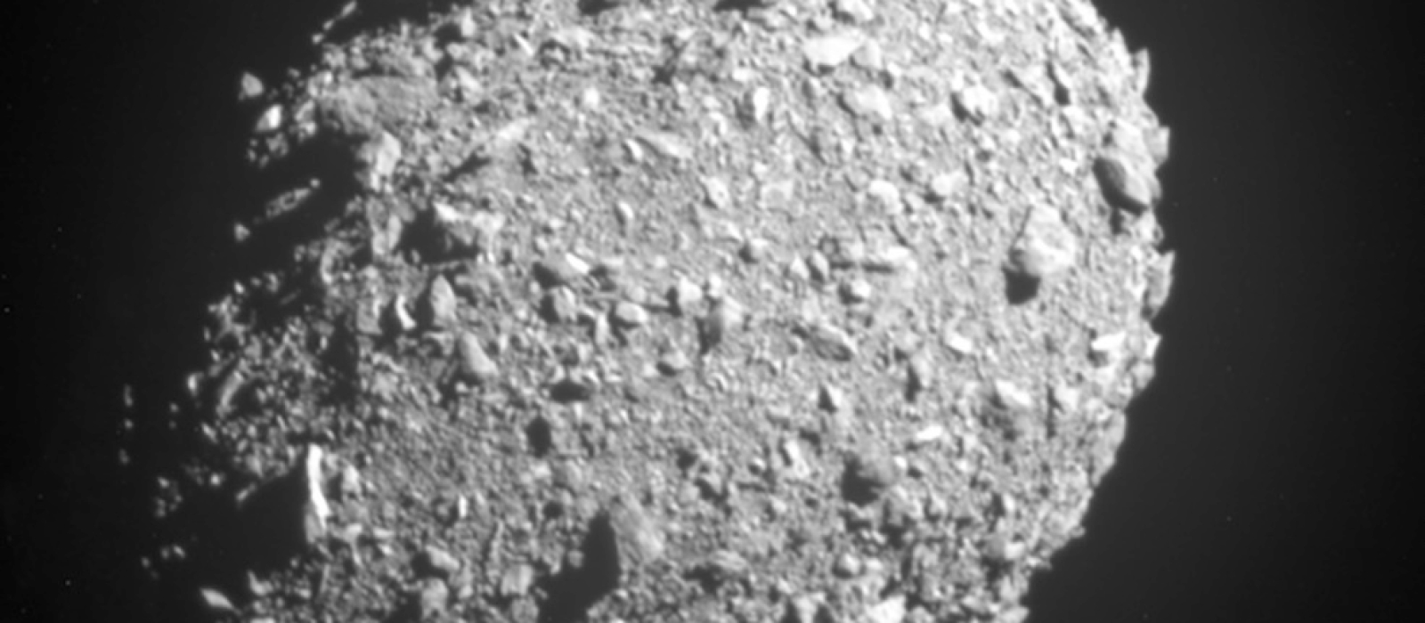 Asteroid from DART mission Collison