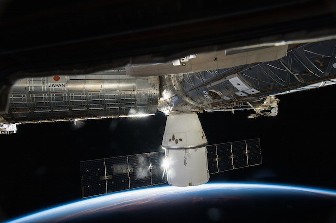 Dragon berthed with ISS credit NASA jpg
