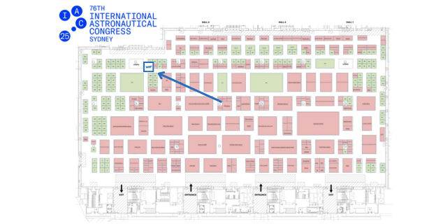 IAC 2025 Booth Location