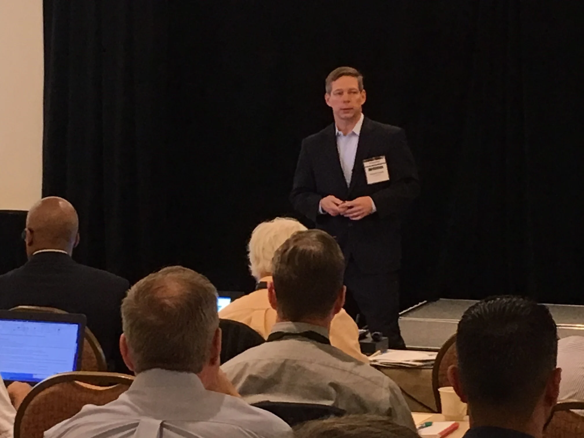 Leonard presenting at SPWG 2018 jpg