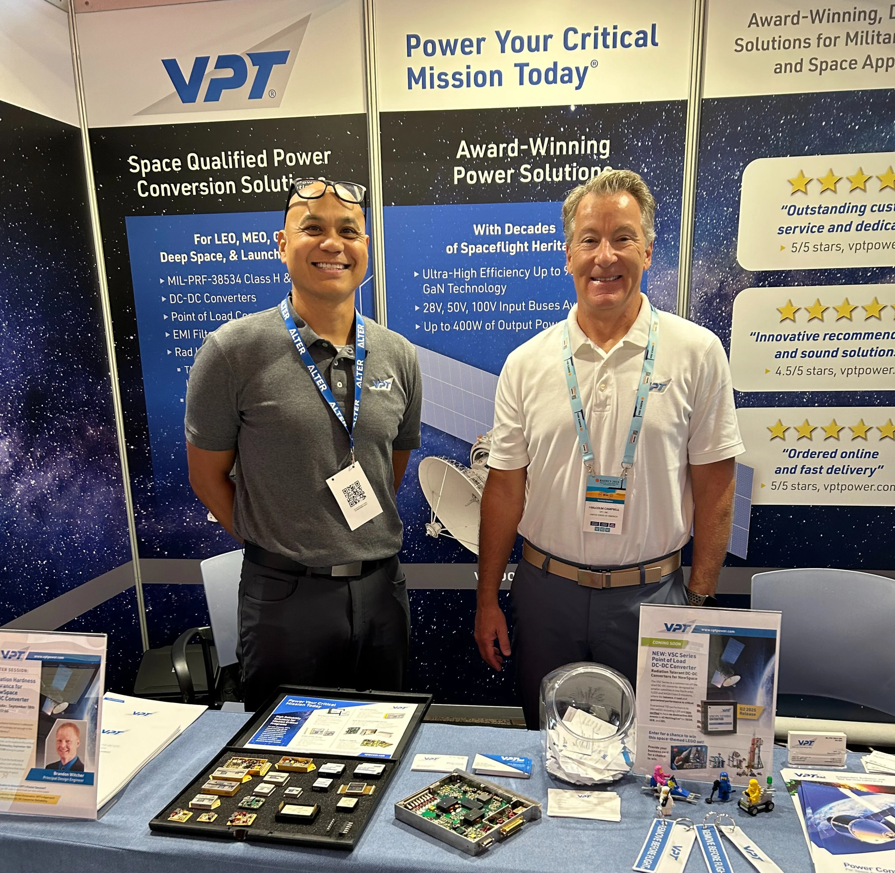 RADECS 2024 Booth Image