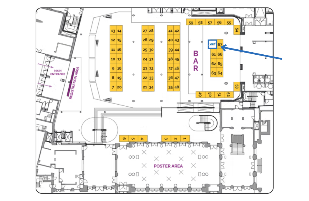 RADECS 2025 Booth Location