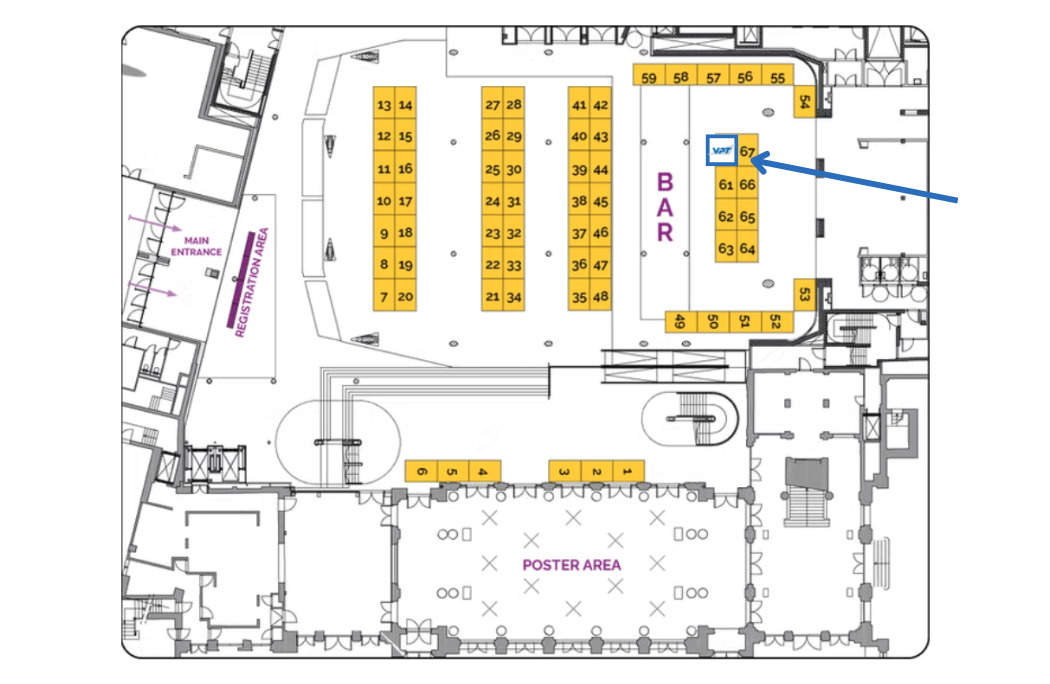RADECS 2025 Booth Location