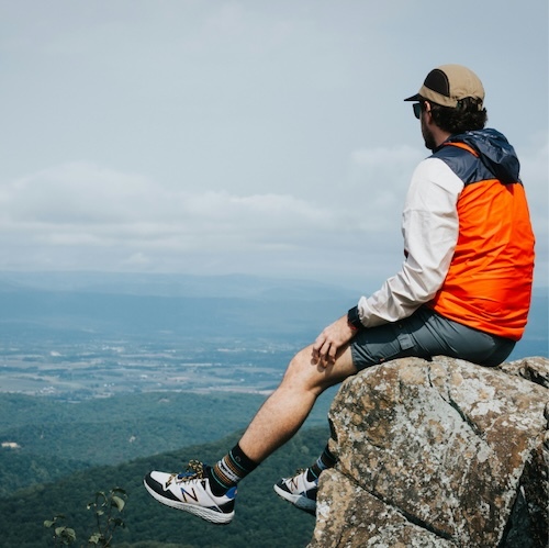 Man sitting