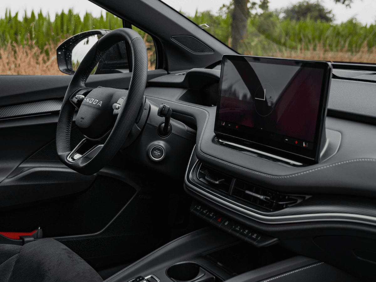 Škoda Enyaq interieur klein