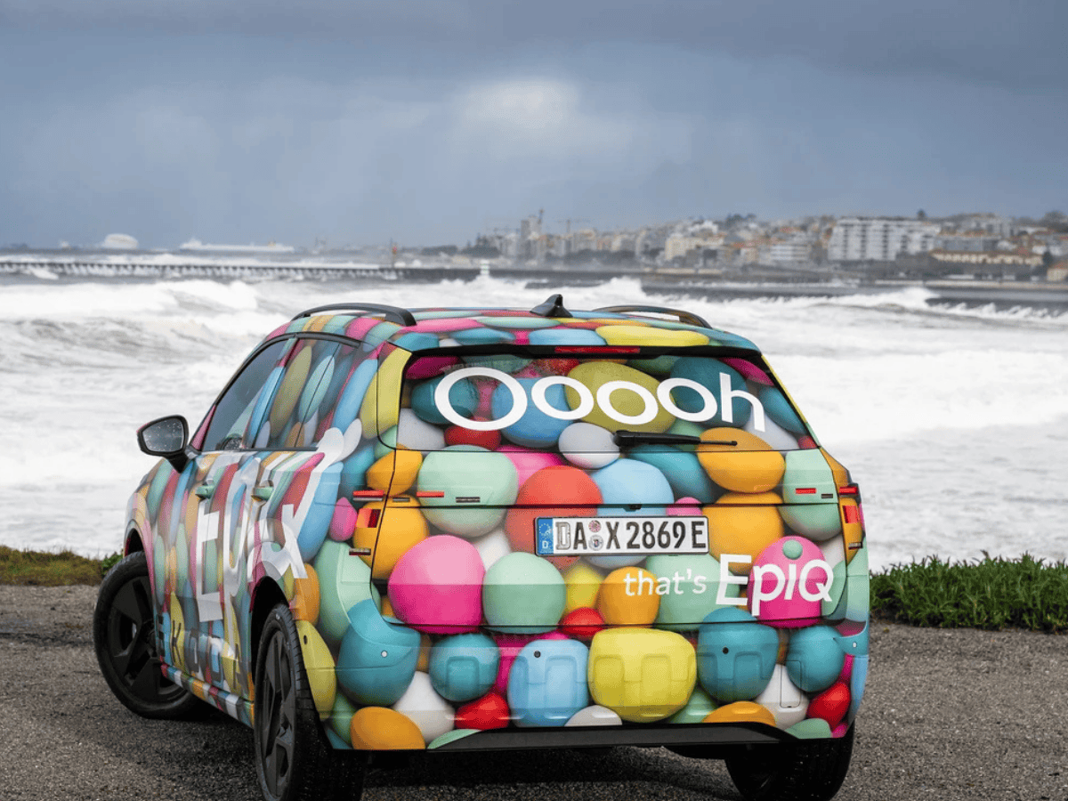 Škoda Epiq achterkant