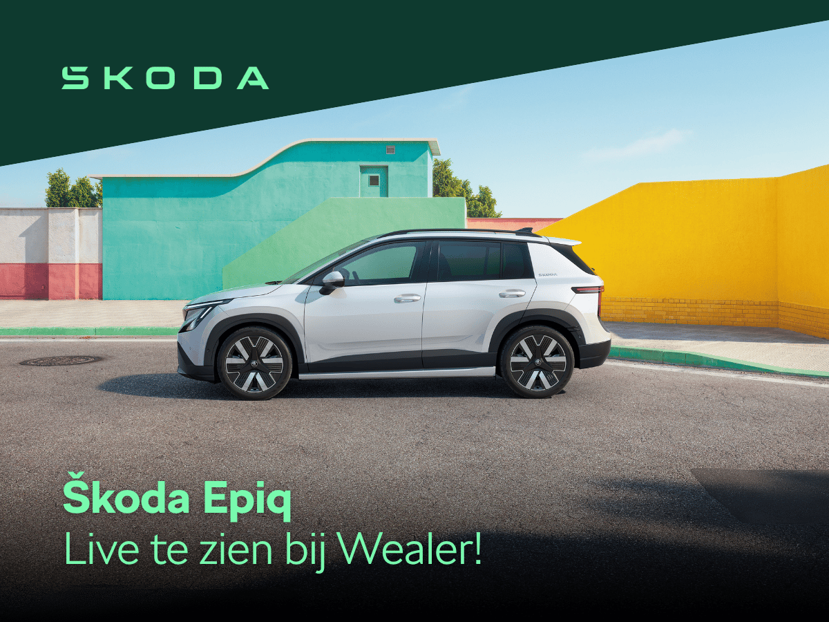 Škoda Epiq live bij Wealer 1