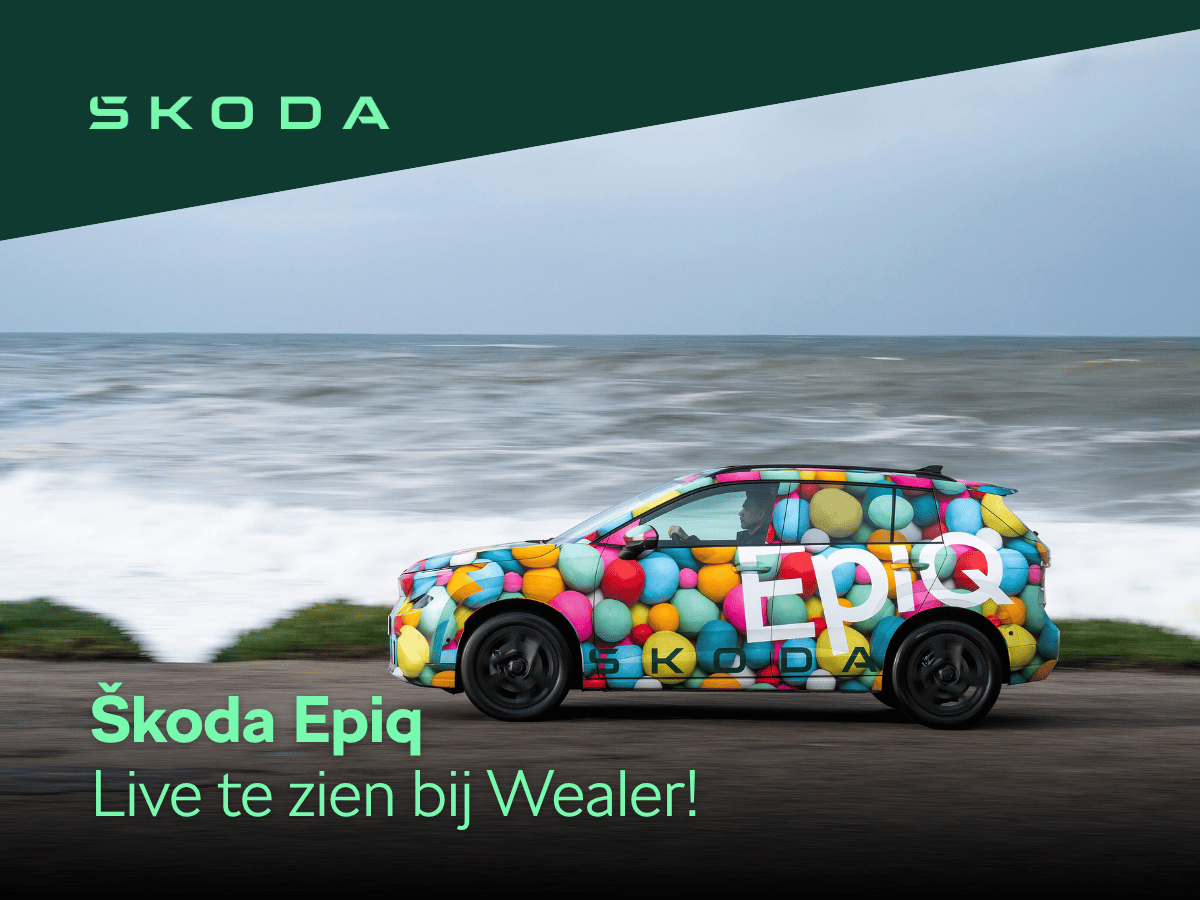 Škoda Epiq live bij Wealer