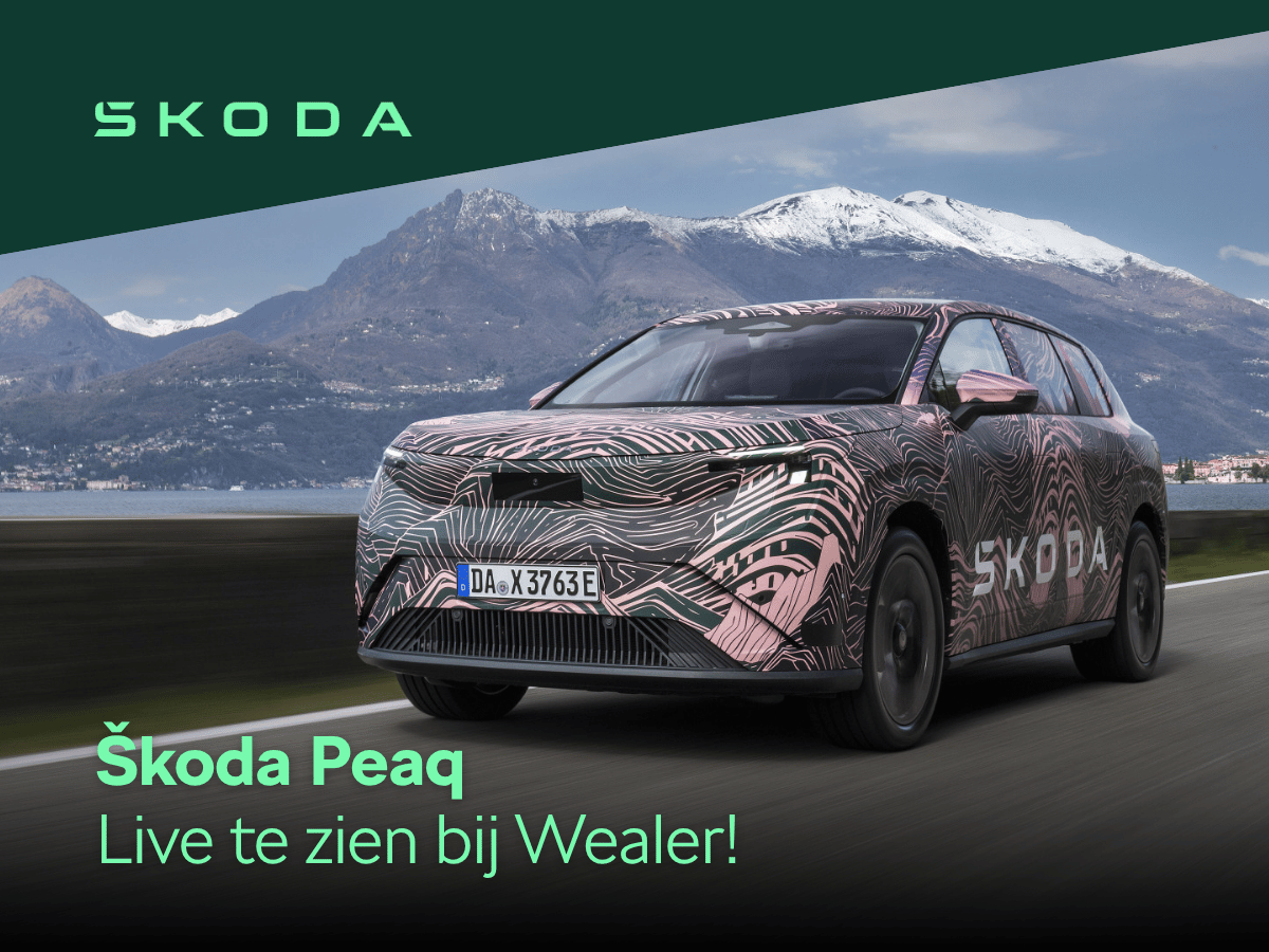 Škoda Peaq live bij Wealer