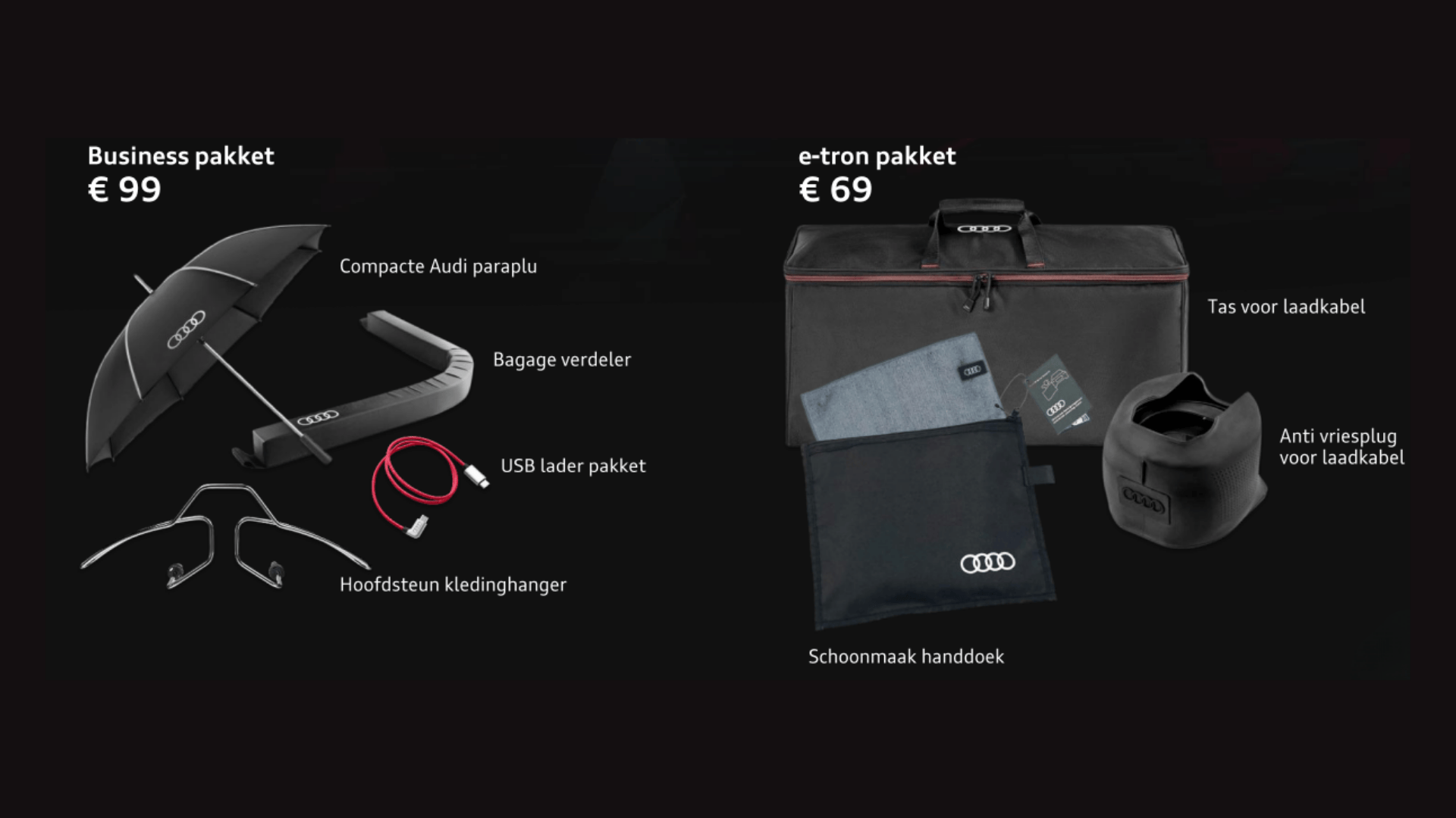 Audi Accessoire packs 2