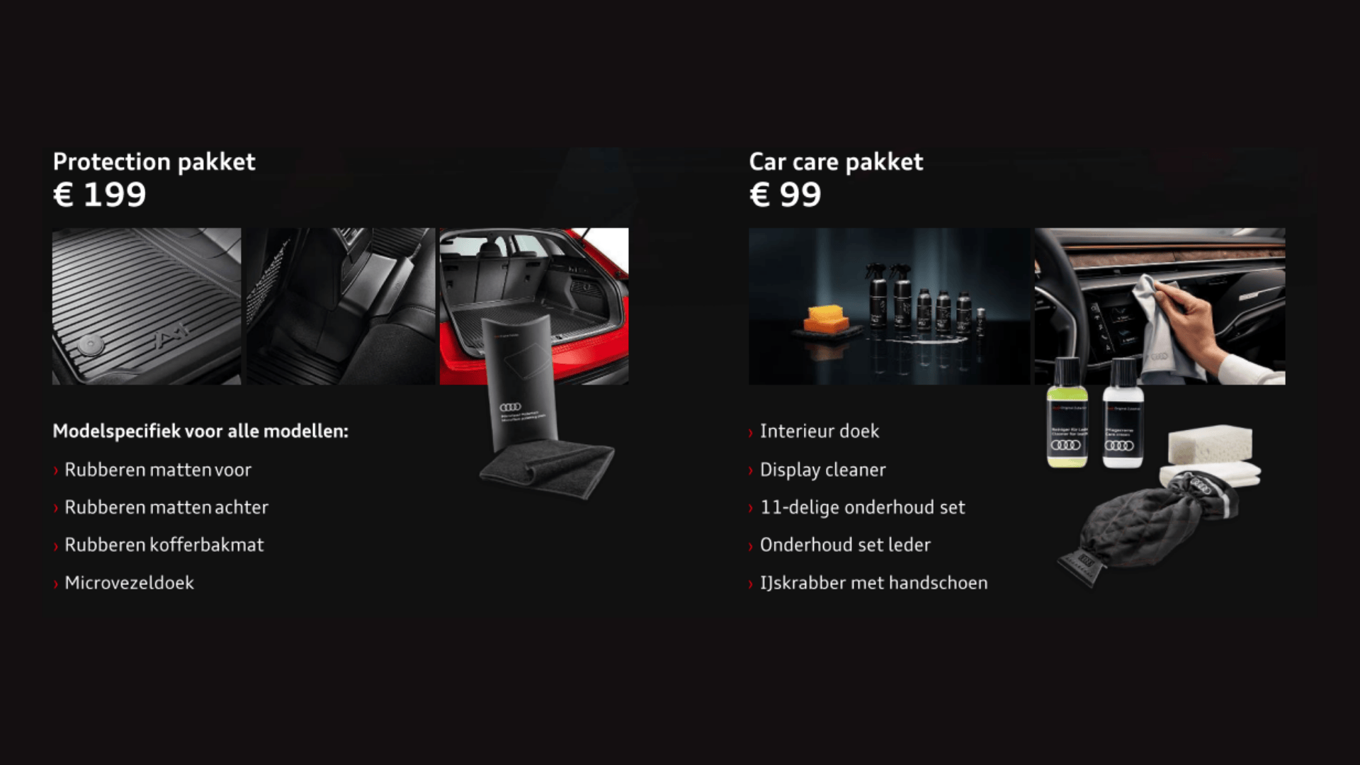 Audi Accessoire packs