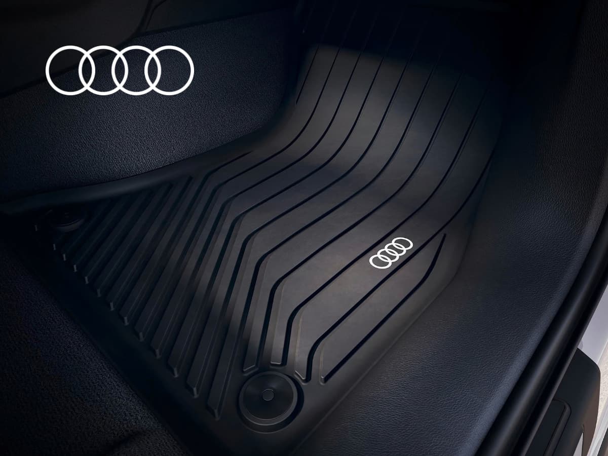 Audi rubberen mattenset