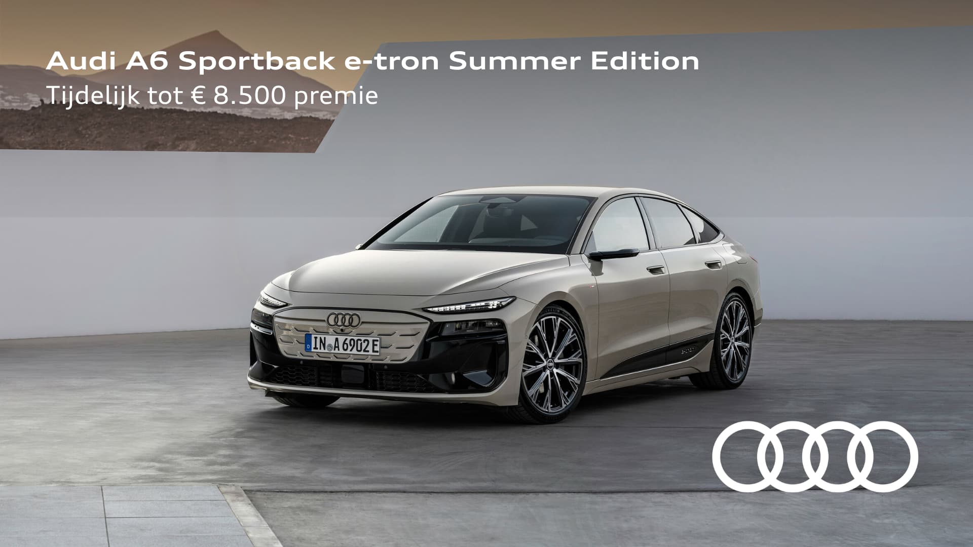 Audi A6 Sportback e tron Summer Edition