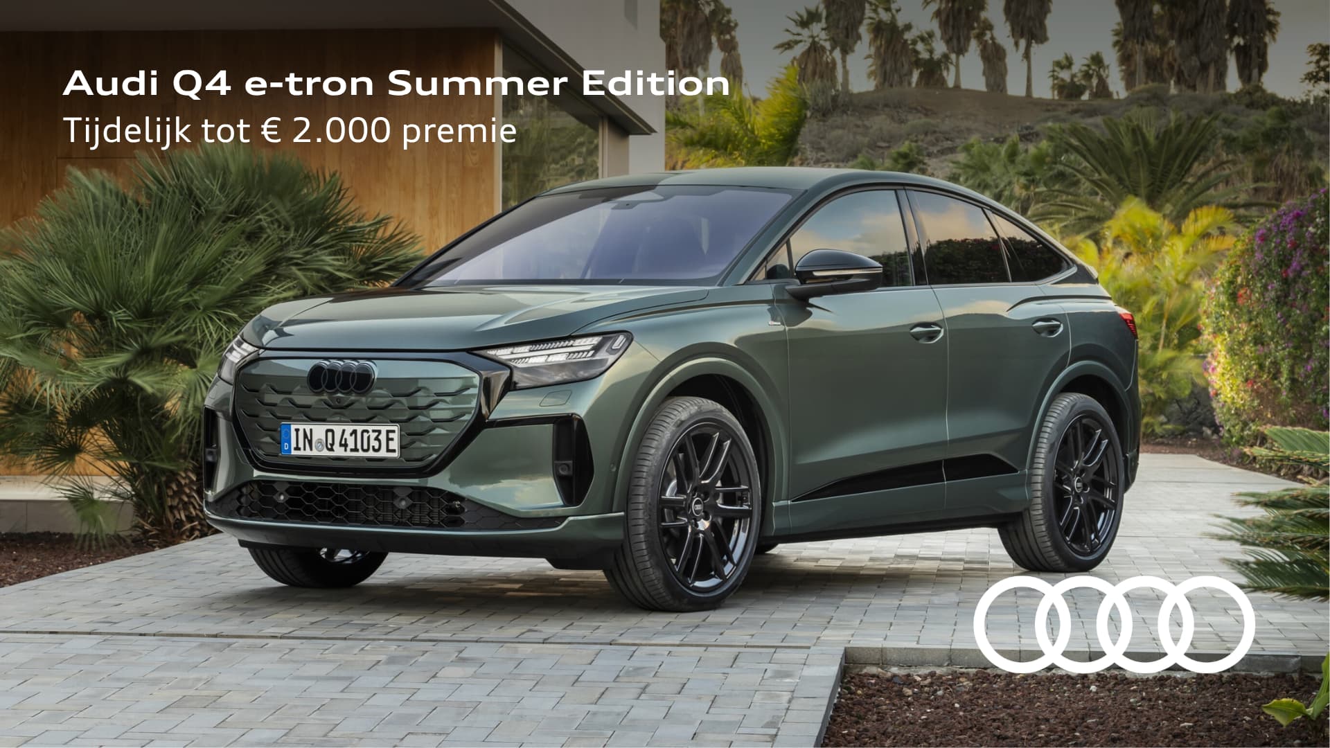 Audi Q4 Sportback e tron Summer Edition
