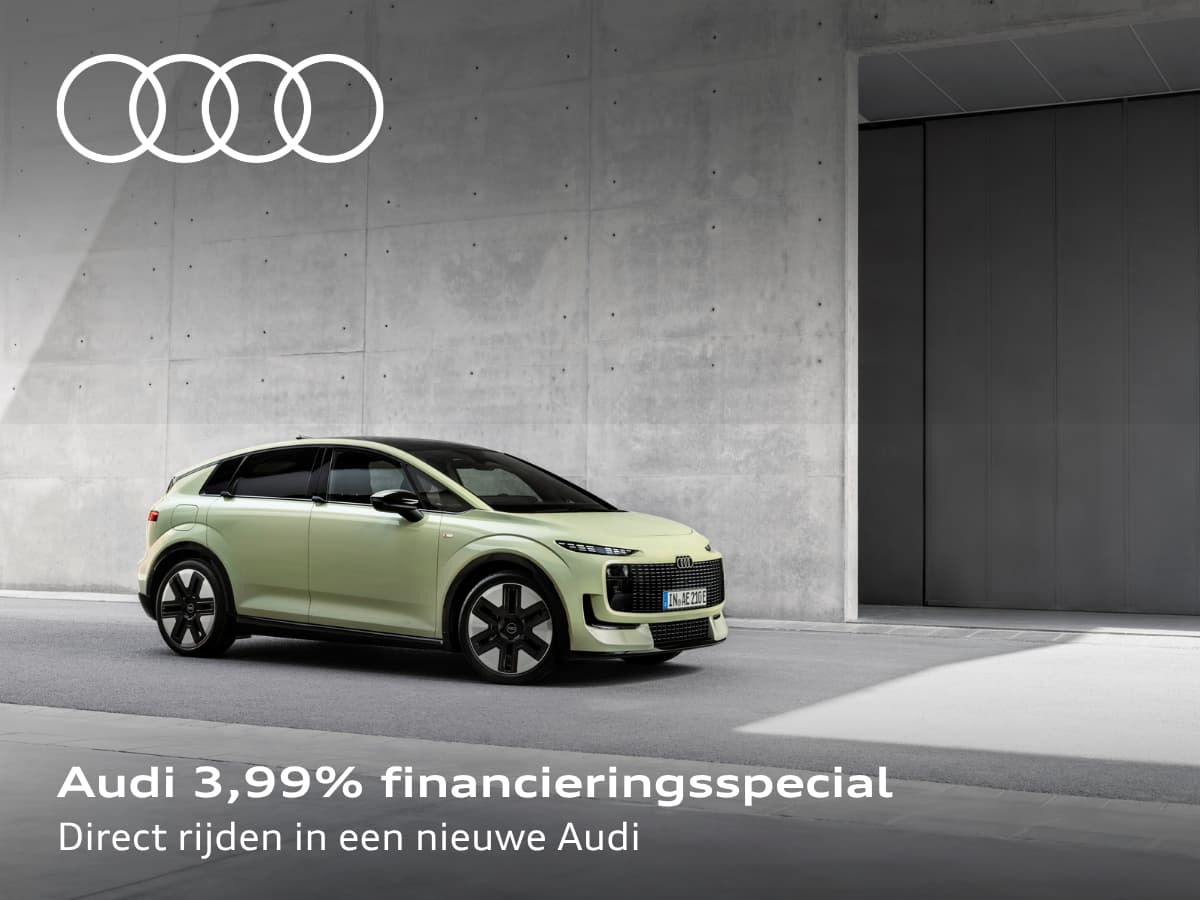 Audi financieringsspecial