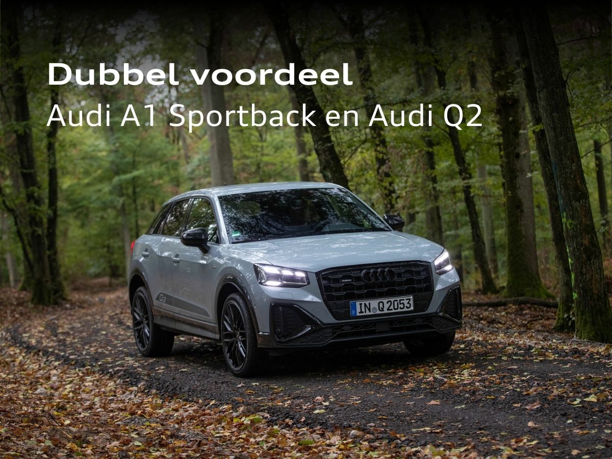 dubbel voordeel audi
