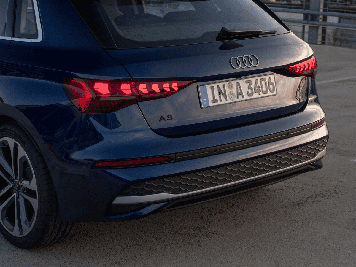 Audi A3 Sportback achterkant