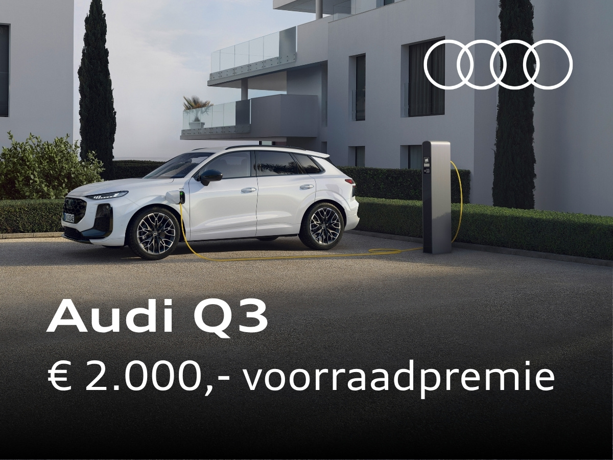 AudiQ3 voorraadpremie