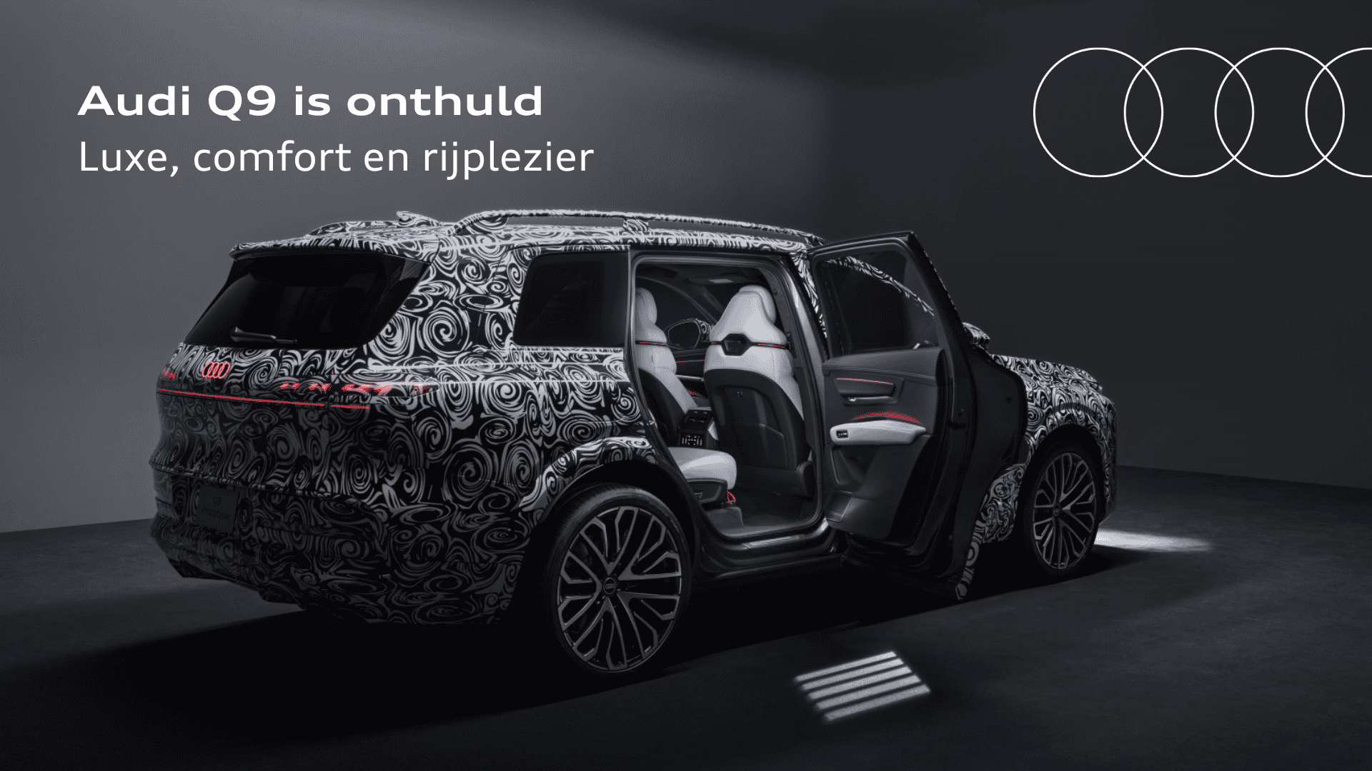 Audi Q9 homepage