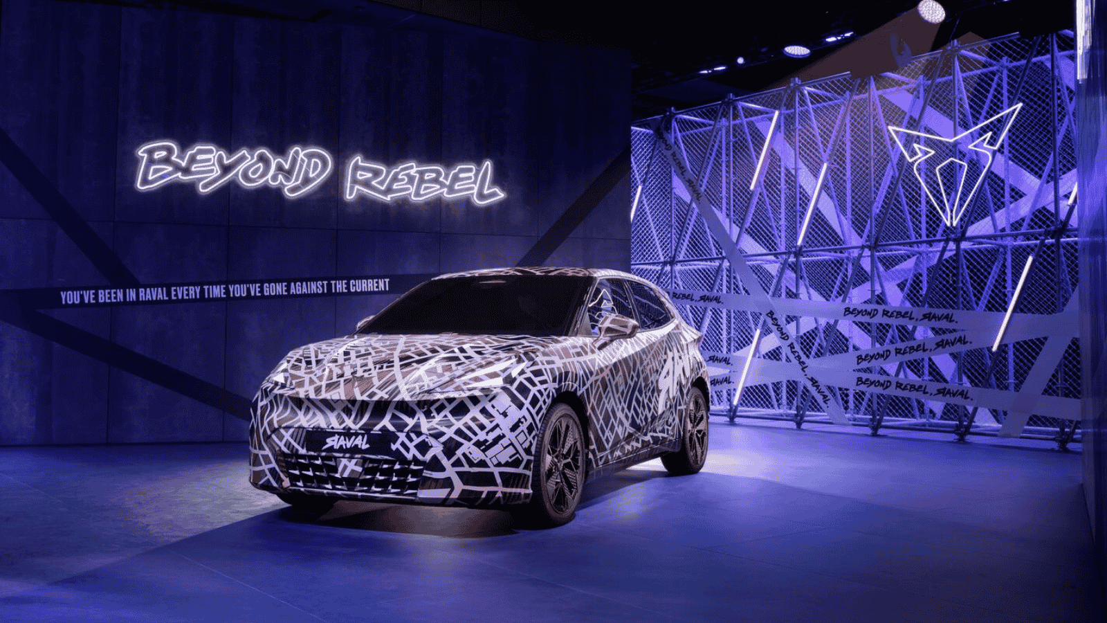 Header CUPRA Raval homepage