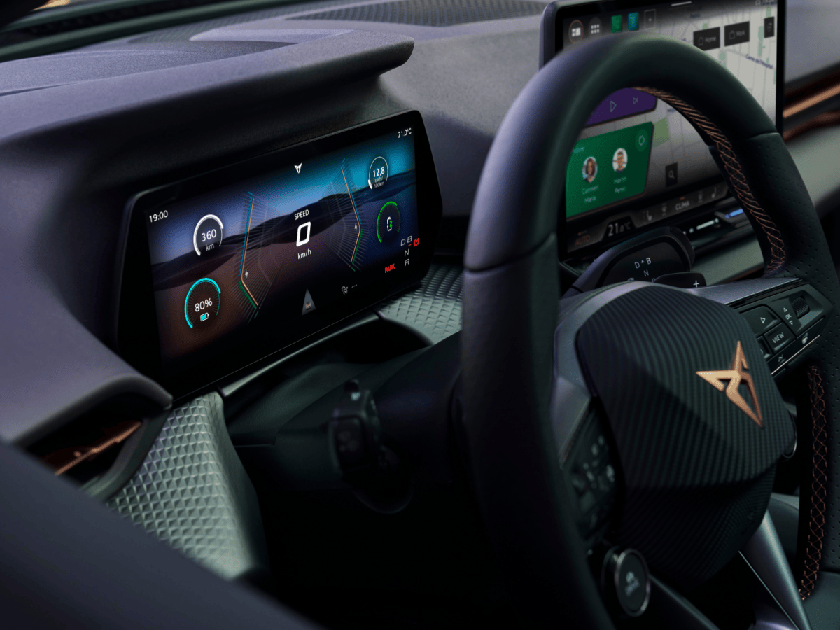 CUPRA Raval interieur screen