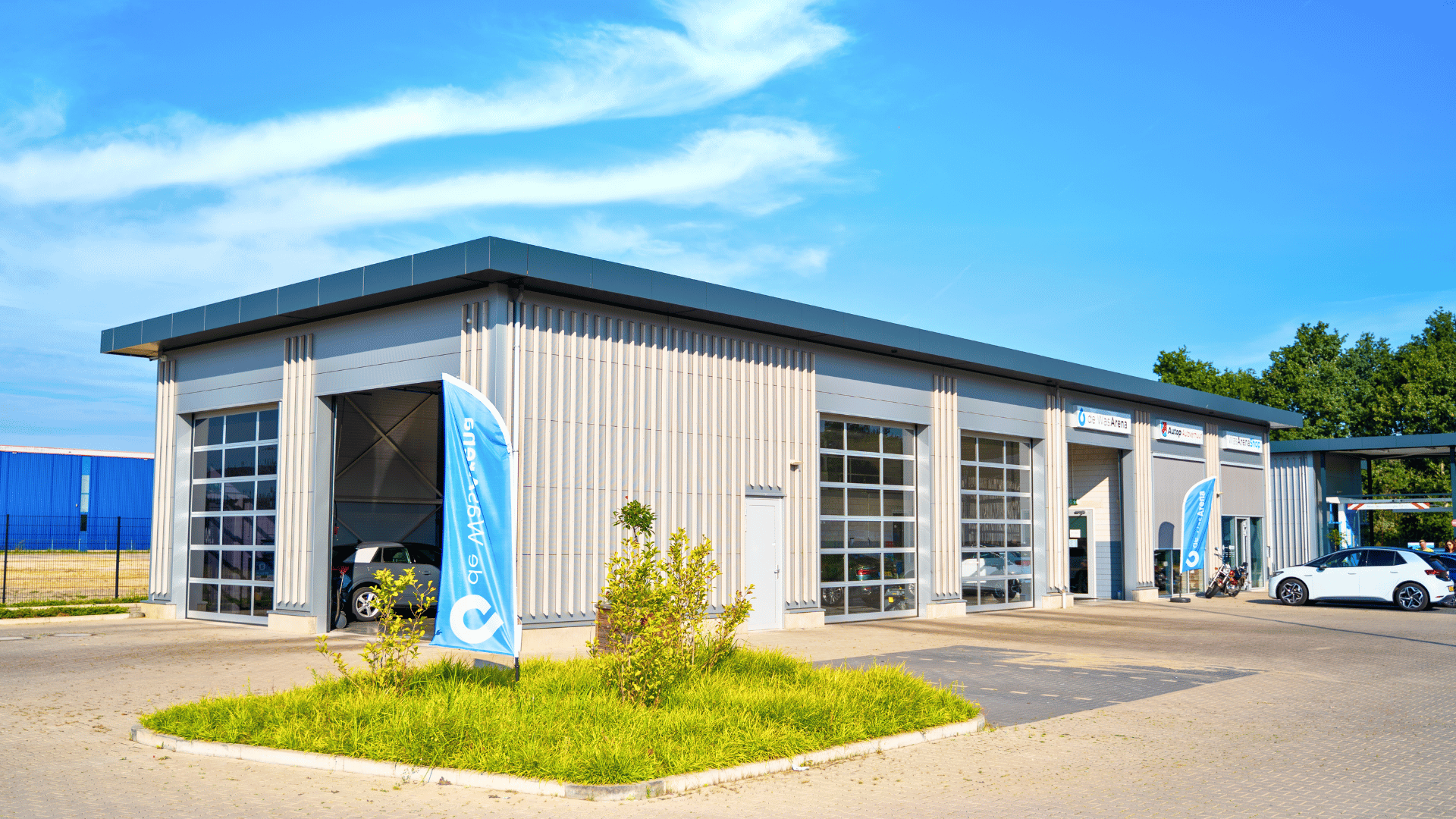 gebouw van de wasarena