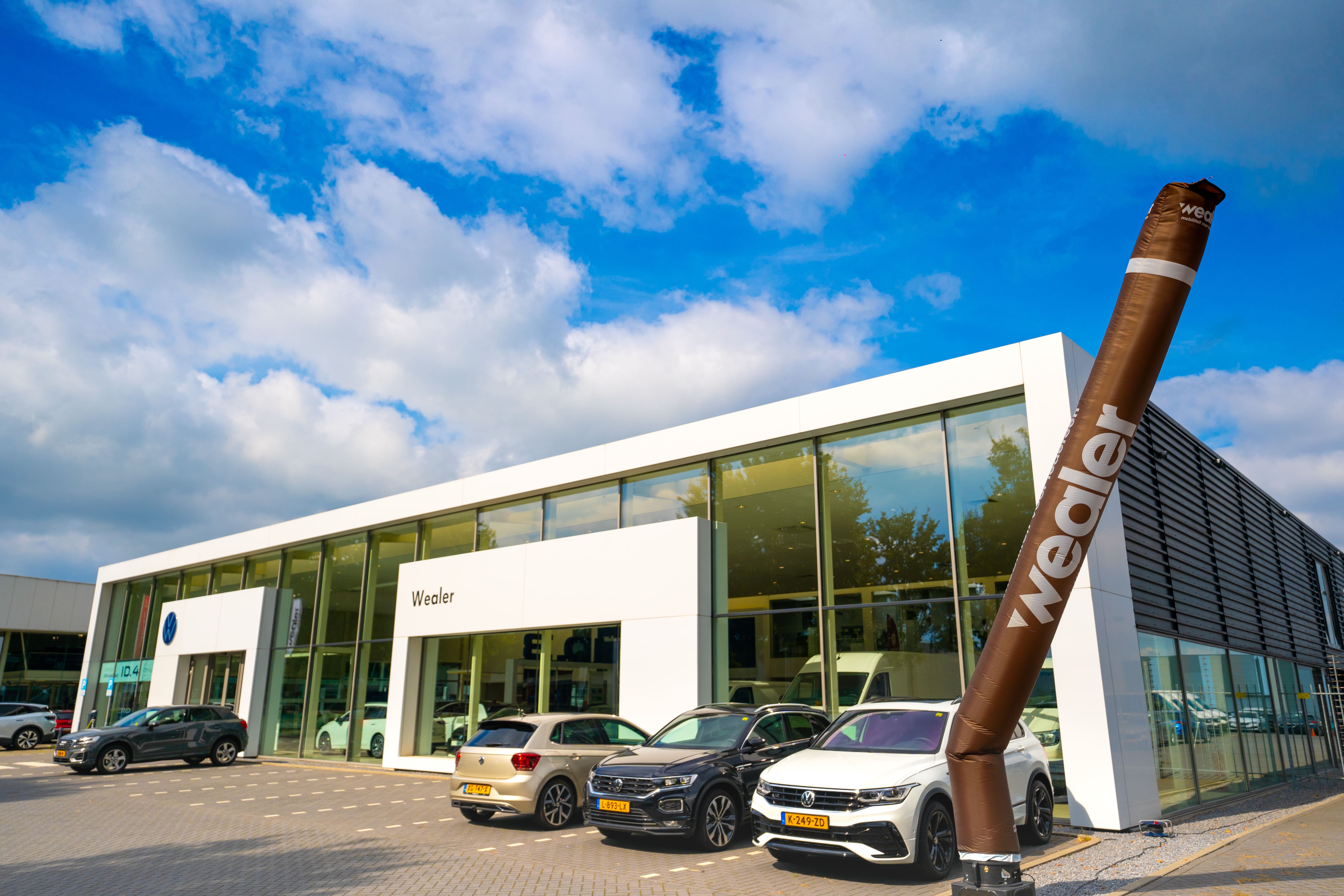 Blower voor Volkswagen showroom