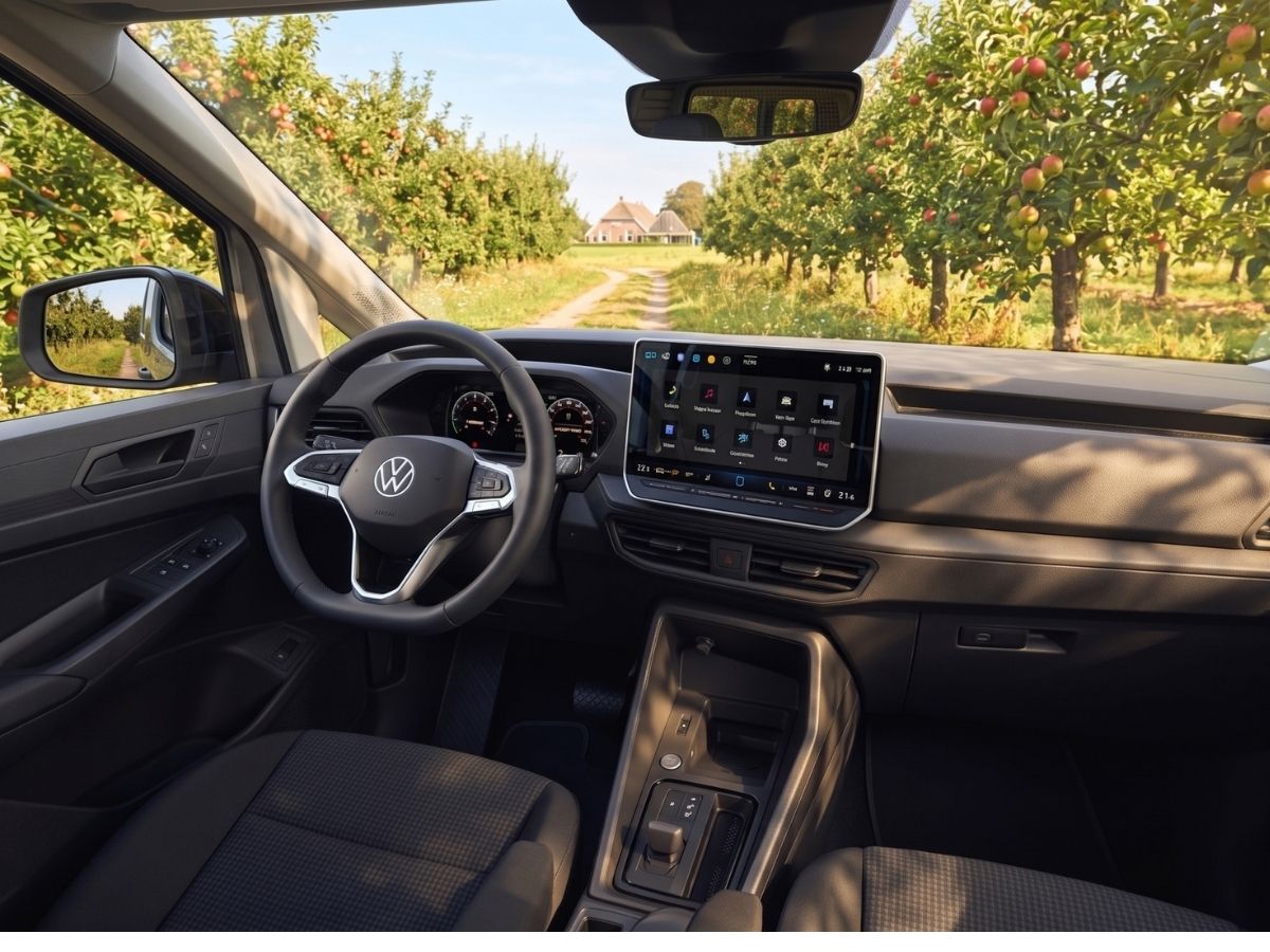 caddy nieuw interieur