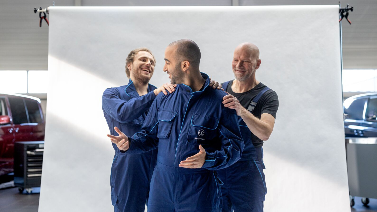 VW bedrijfswagens service header