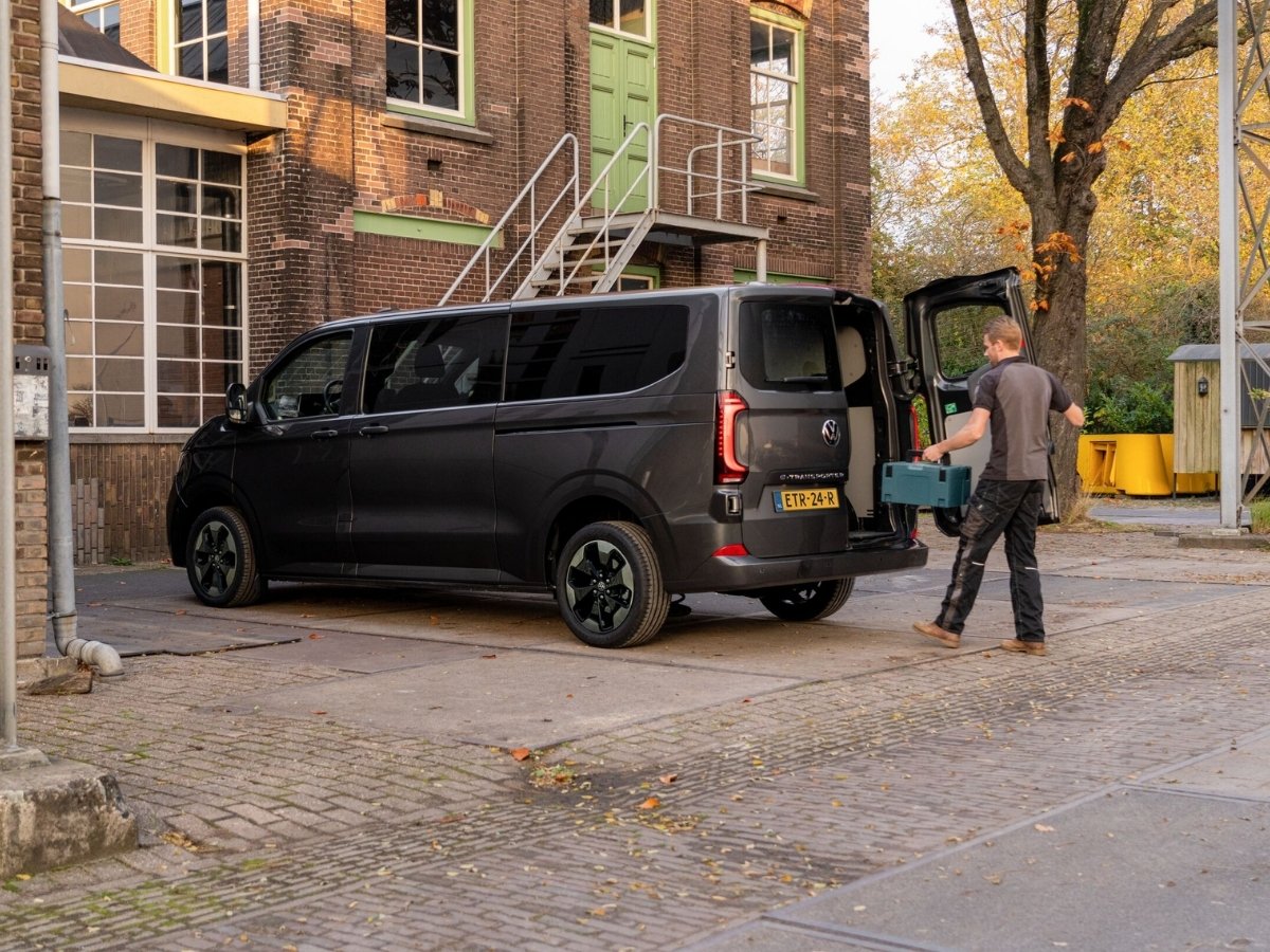 e transporter achterkant