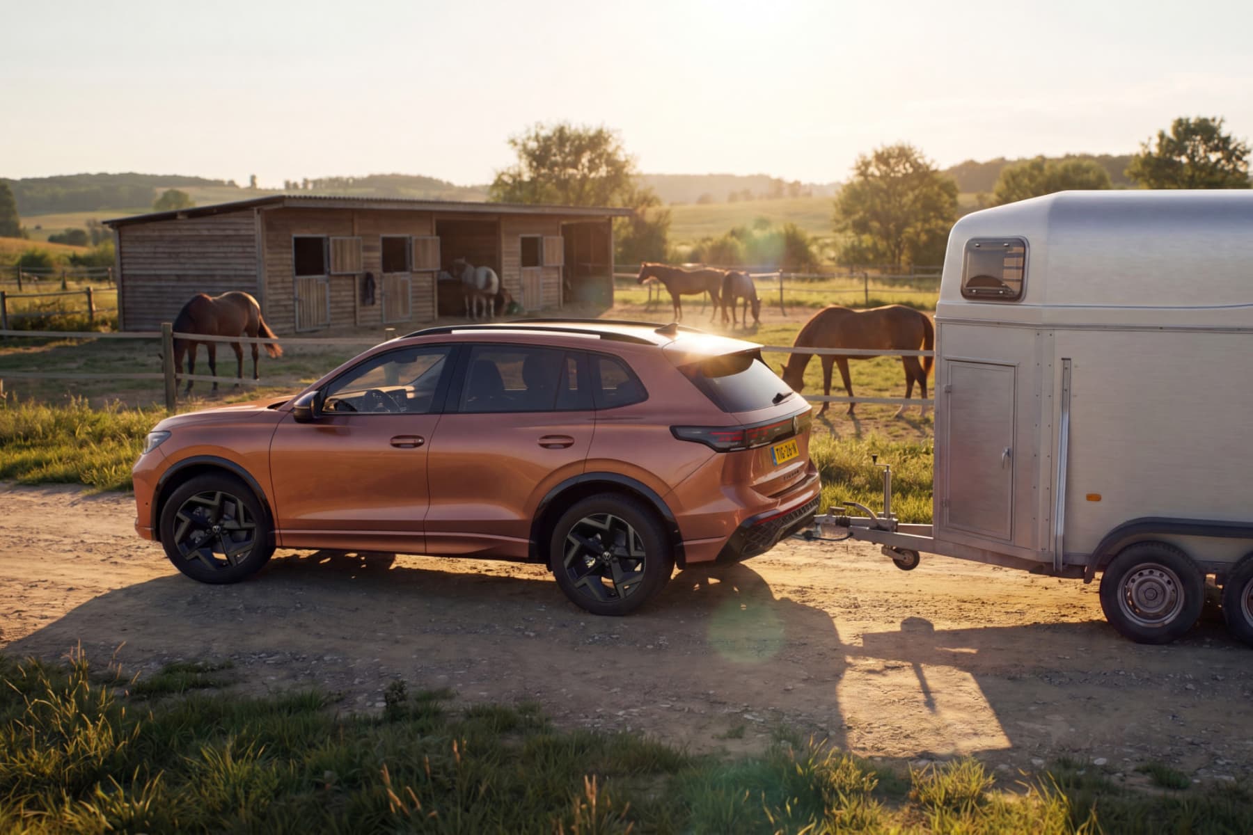 Volkswagen Tiguan Edition 20 en trailer