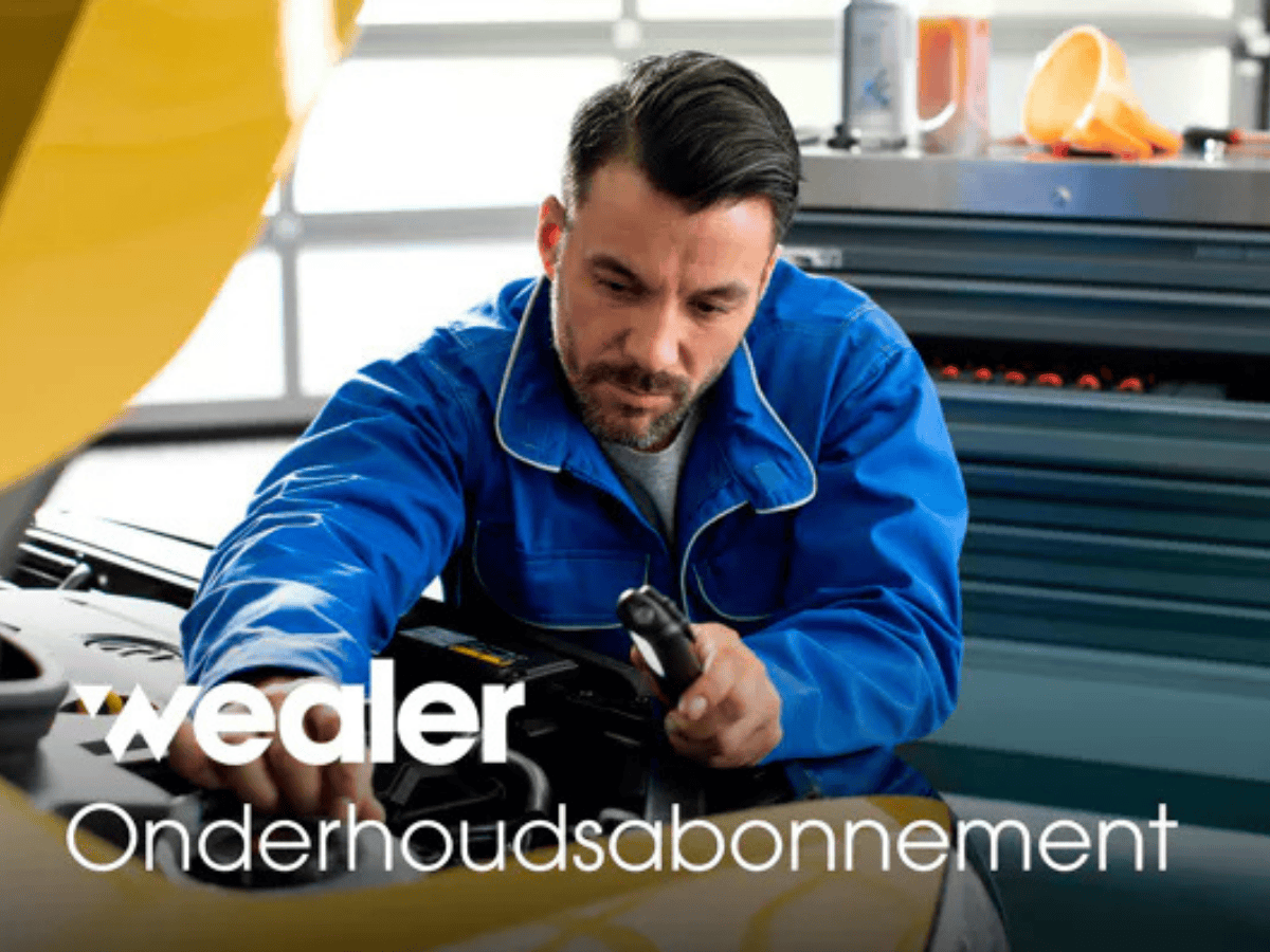Wealer Onderhoudsabonnement
