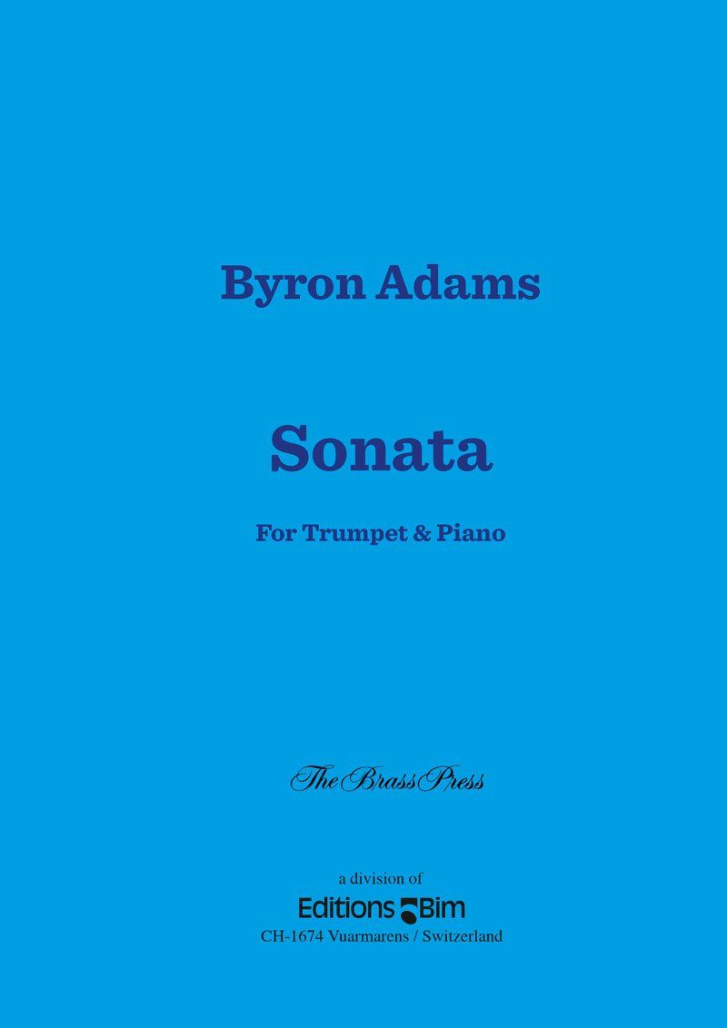 Byron Adams, Sonata for trumpet and piano