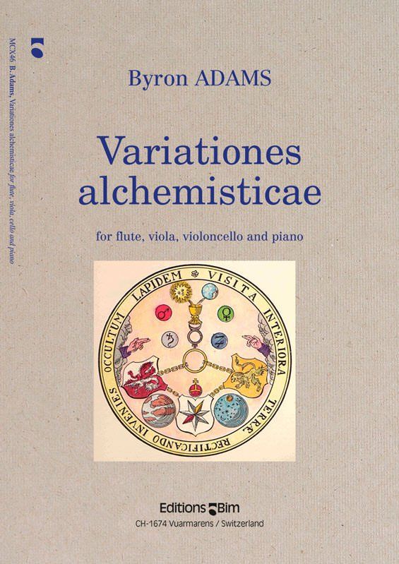 Byron Adams, Variationes Alchemisticae for flute, viola, cello and piano