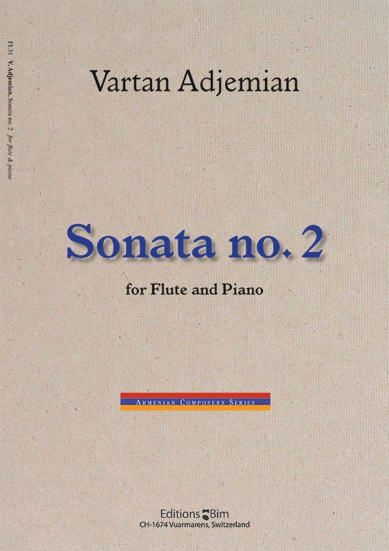 Vartan Adjemian, Sonata no. 2 for flute and piano