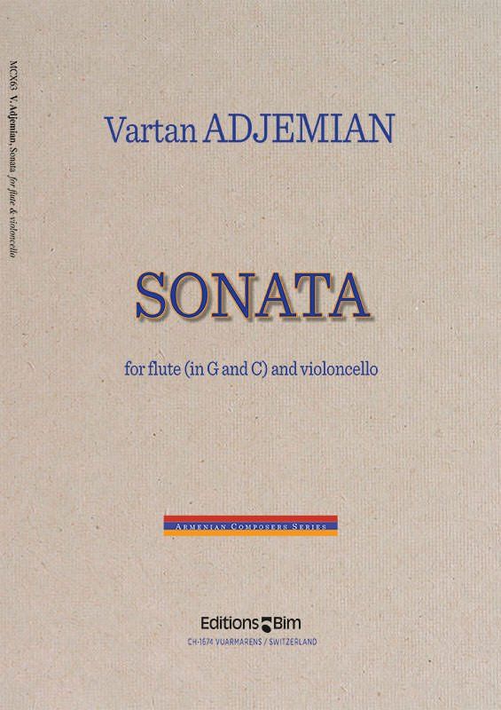 Vartan Adjemian, Sonata for flute and cello