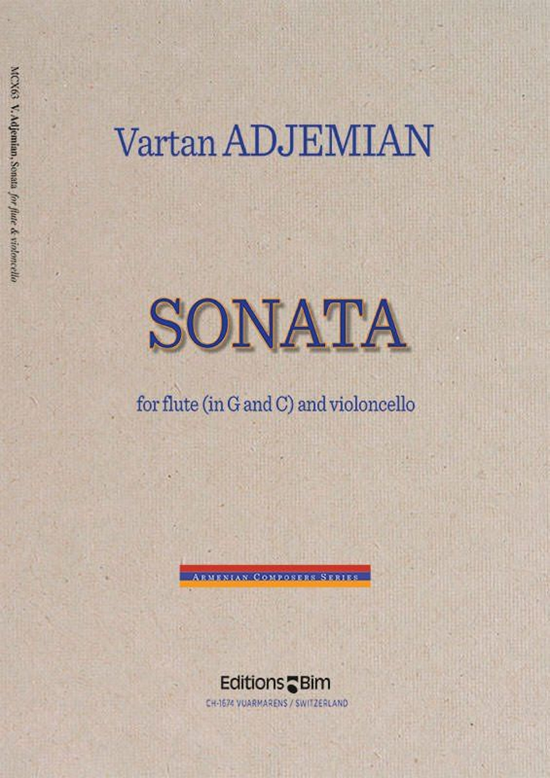 Vartan Adjemian, Sonata for flute and cello